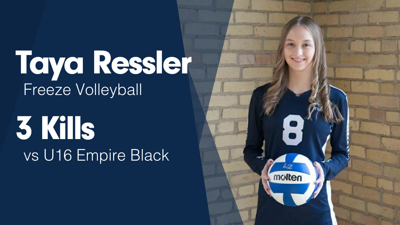 3 Kills vs U16 Empire Black - Taya Ressler highlights - Hudl