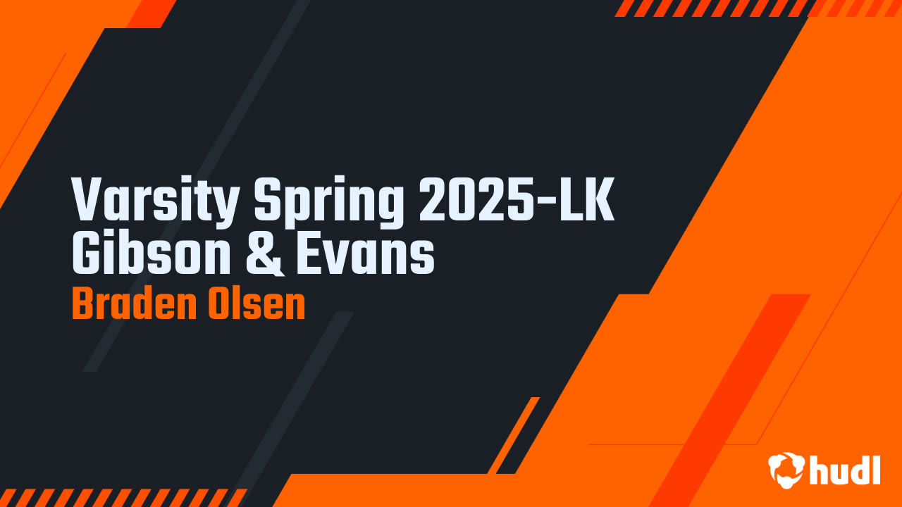 Varsity Spring 2025-LK Gibson & Evans