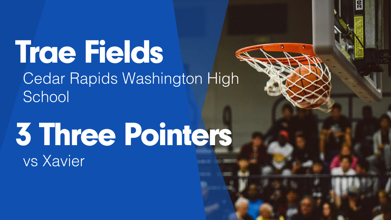 3 Three Pointers vs Xavier - Trae Fields highlights - Hudl