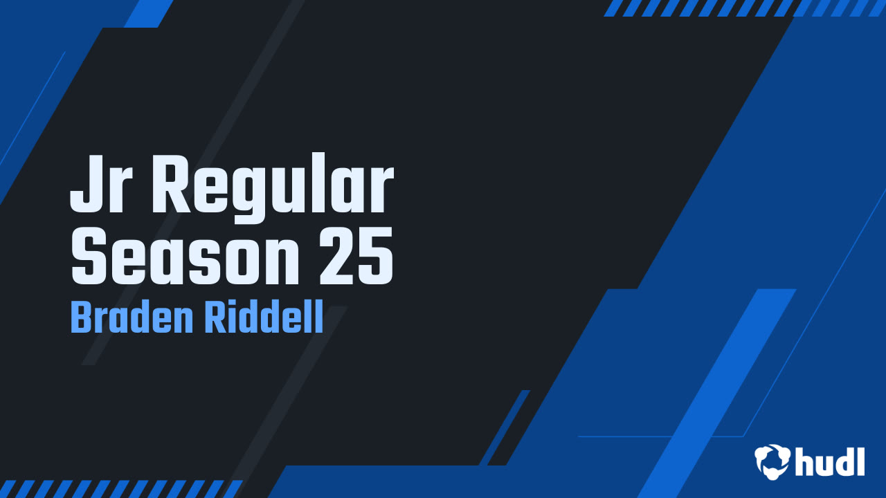 Jr Regular Season 25