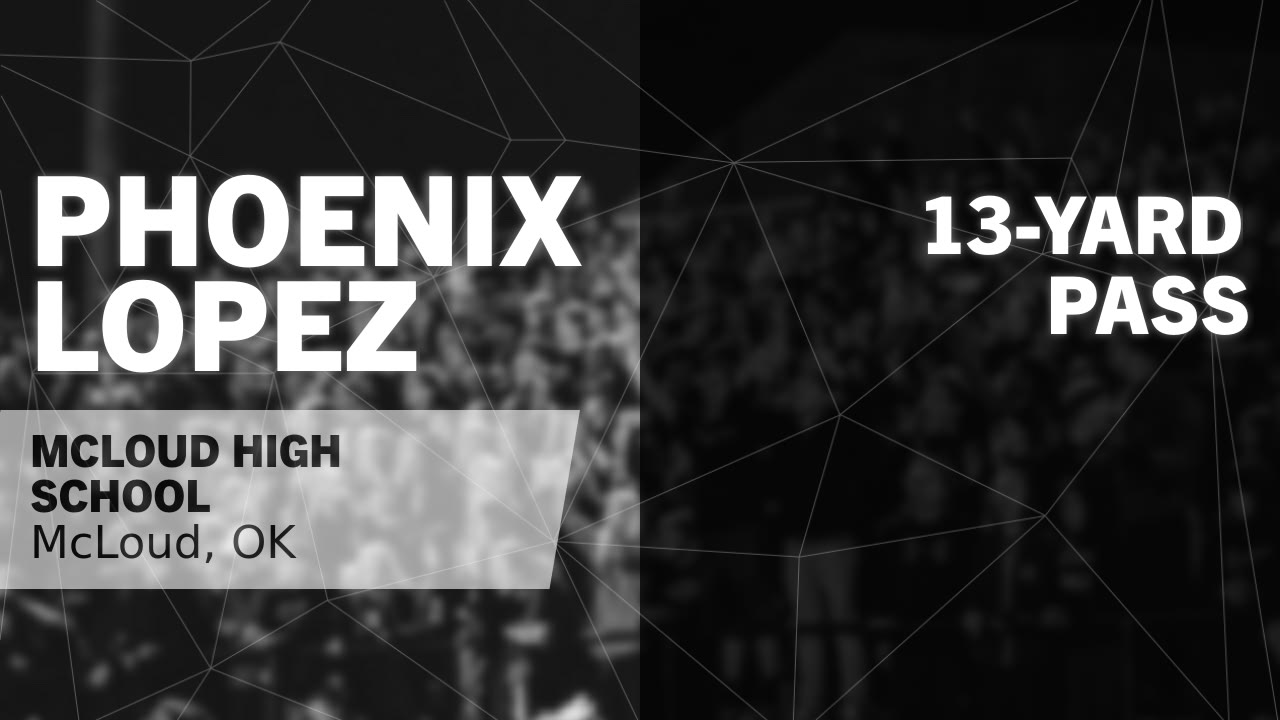 13-yard Pass vs Lone Grove - Phoenix Lopez highlights - Hudl