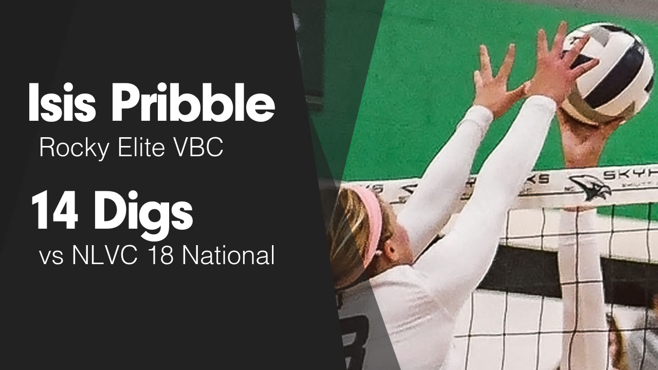 14 Digs vs NLVC 18 National - Isis Pribble highlights - Hudl