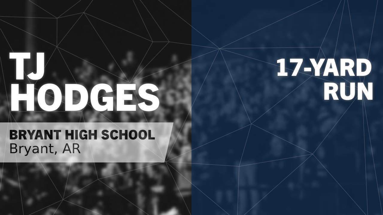 TJ Hodges - Bryant - 2025 Senior Season Highlights 