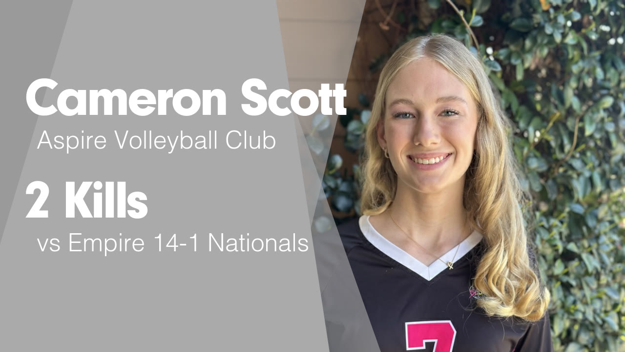 2 Kills vs Empire 14-1 Nationals - Cameron Scott highlights - Hudl