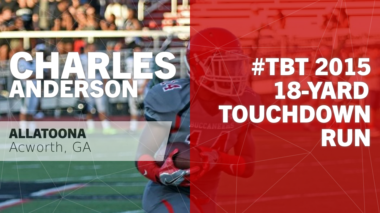 #TBT 2015: 18-yard Touchdown Run vs Paulding County - Charles Anderson ...