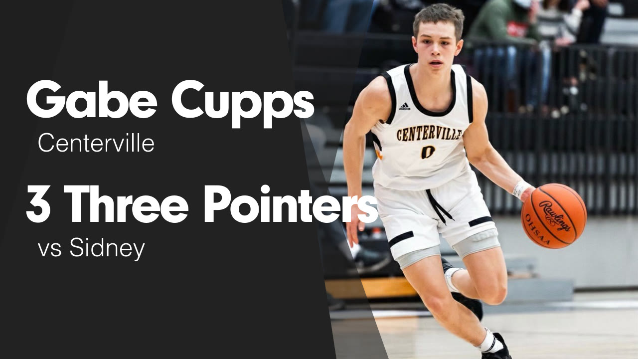 3 Three Pointers vs Sidney Gabe Cupps highlights Hudl