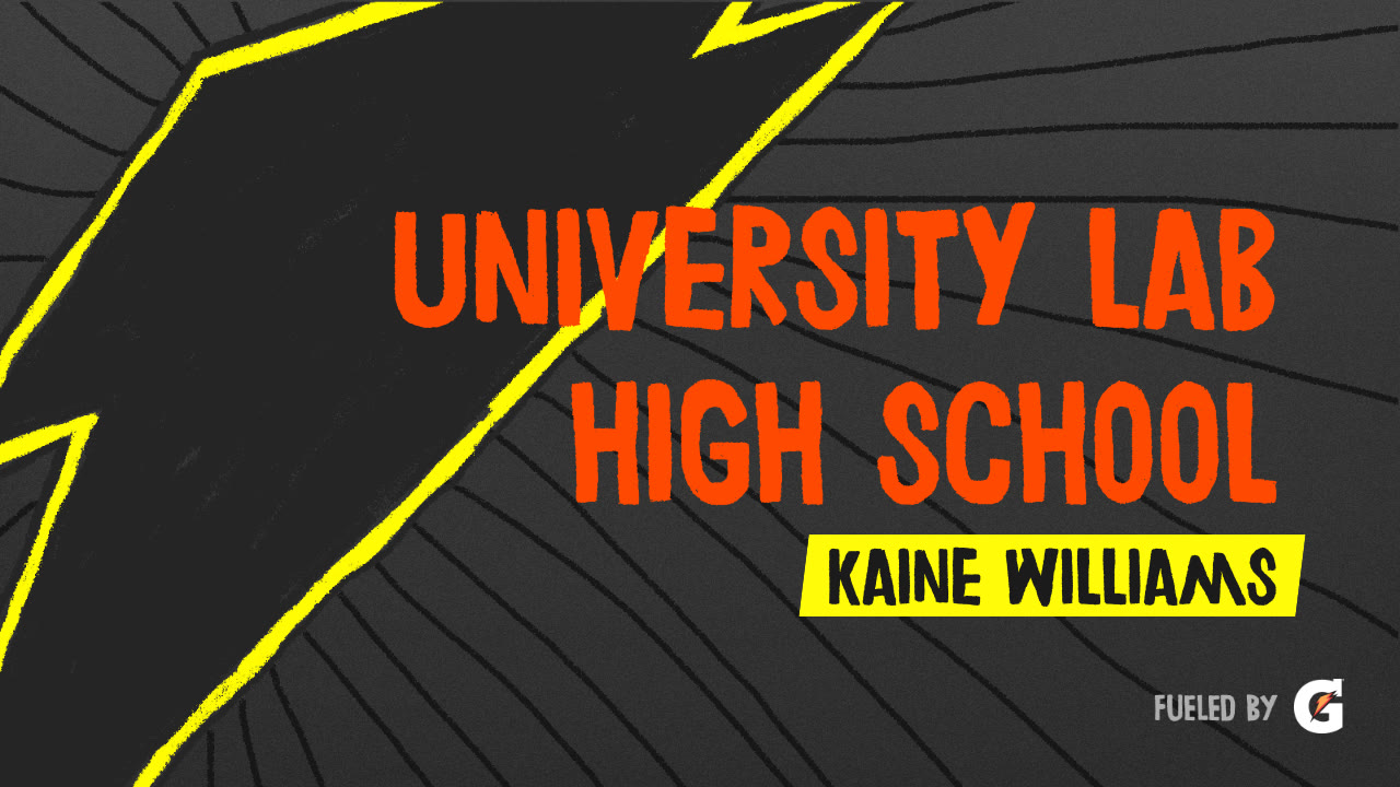 University Lab High School kaine williams highlights Hudl
