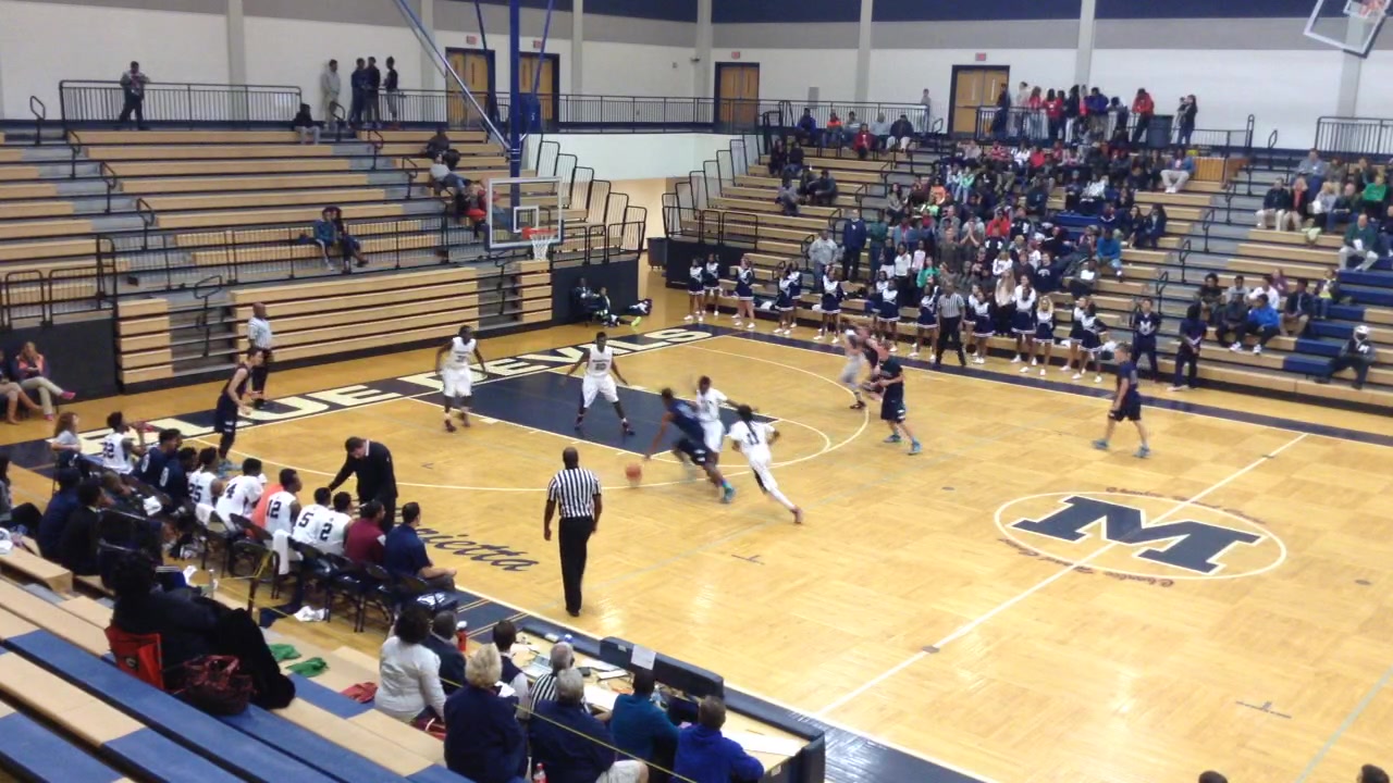vs. Marietta High School Boys Basketball Cameron Cox highlights Hudl